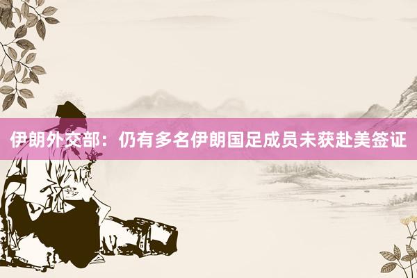 伊朗外交部：仍有多名伊朗国足成员未获赴美签证