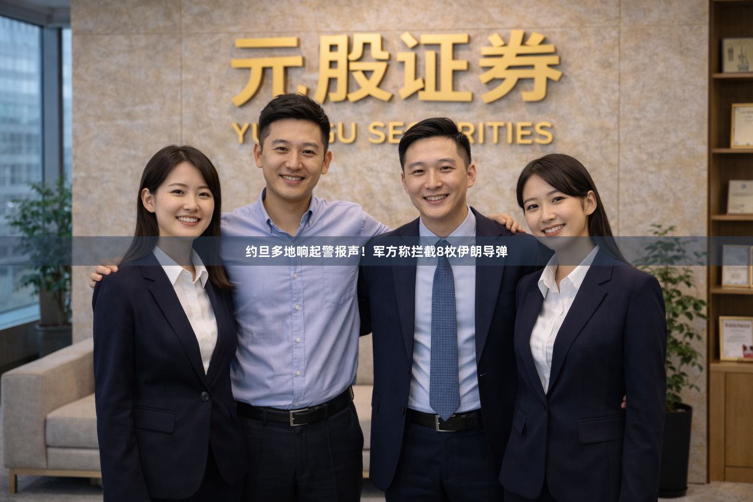 约旦多地响起警报声！军方称拦截8枚伊朗导弹
