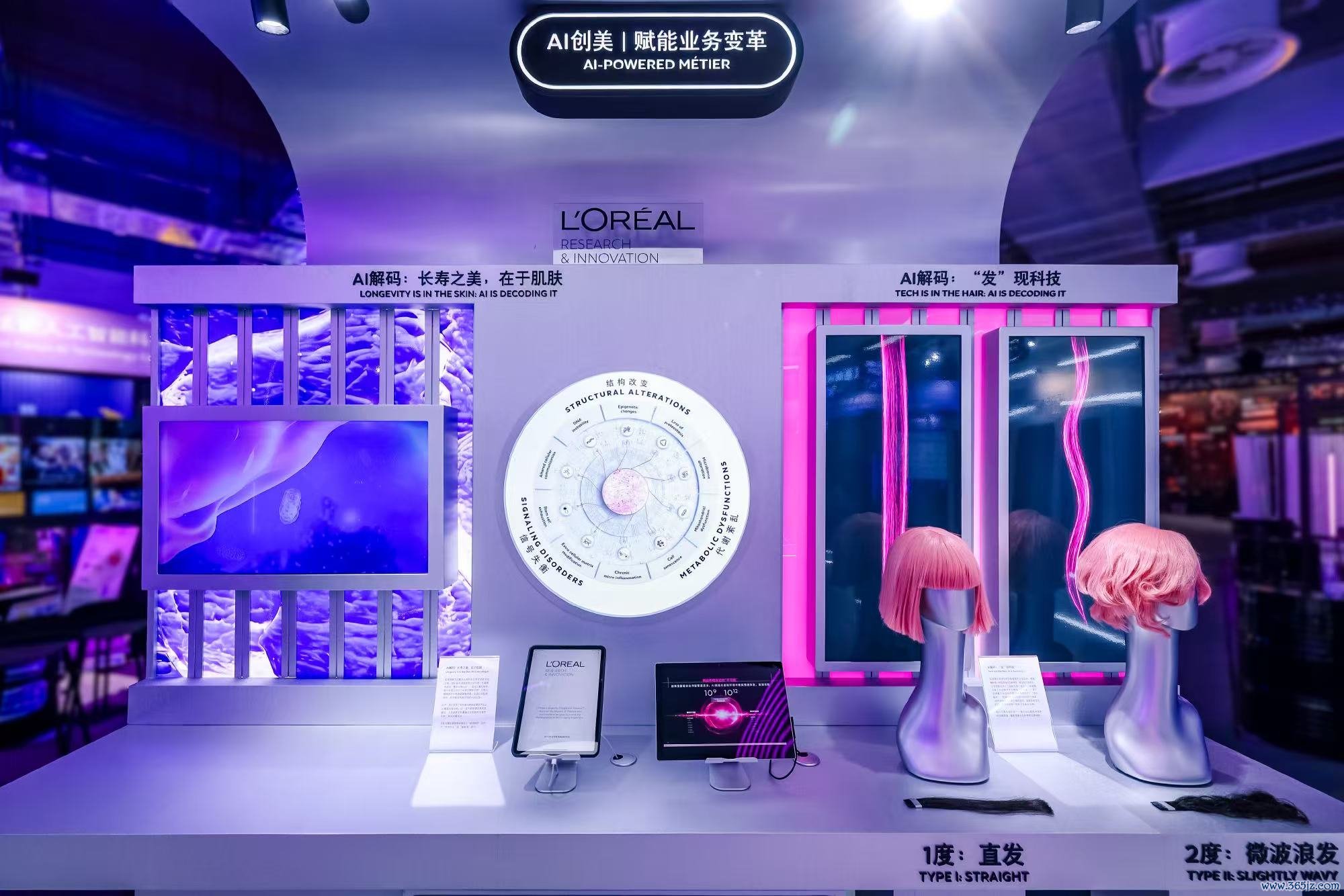 欧莱雅Longevity AI Cloud整合长寿AI云及Hair Digital Twin头发数字孪生模型