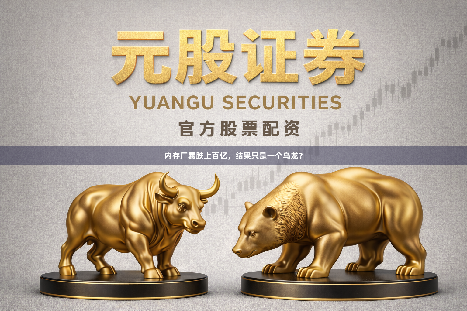 内存厂暴跌上百亿，结果只是一个乌龙？