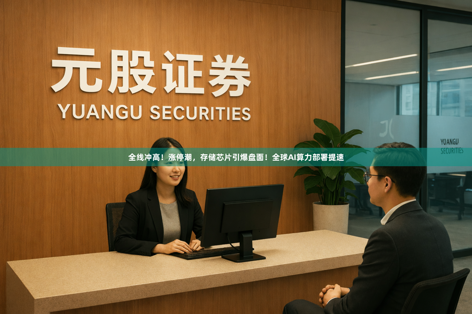 全线冲高！涨停潮，存储芯片引爆盘面！全球AI算力部署提速